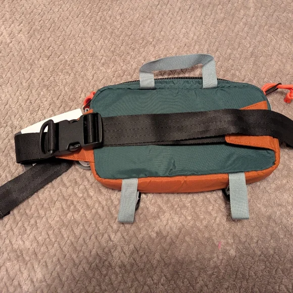 Topo Designs Mini Quick Pack Fanny Bag Belt Earth Tones Hiking Nature NWT - Picture 3 of 6